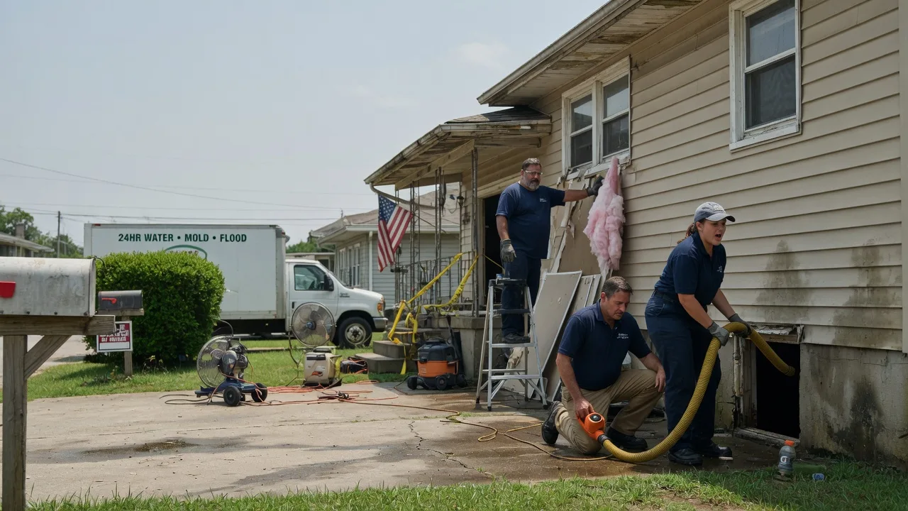 Water Damage Repair in California, KY near me